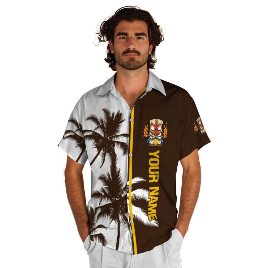 Customized Tiki Beach Vibes Hawaiian Shirt High quality