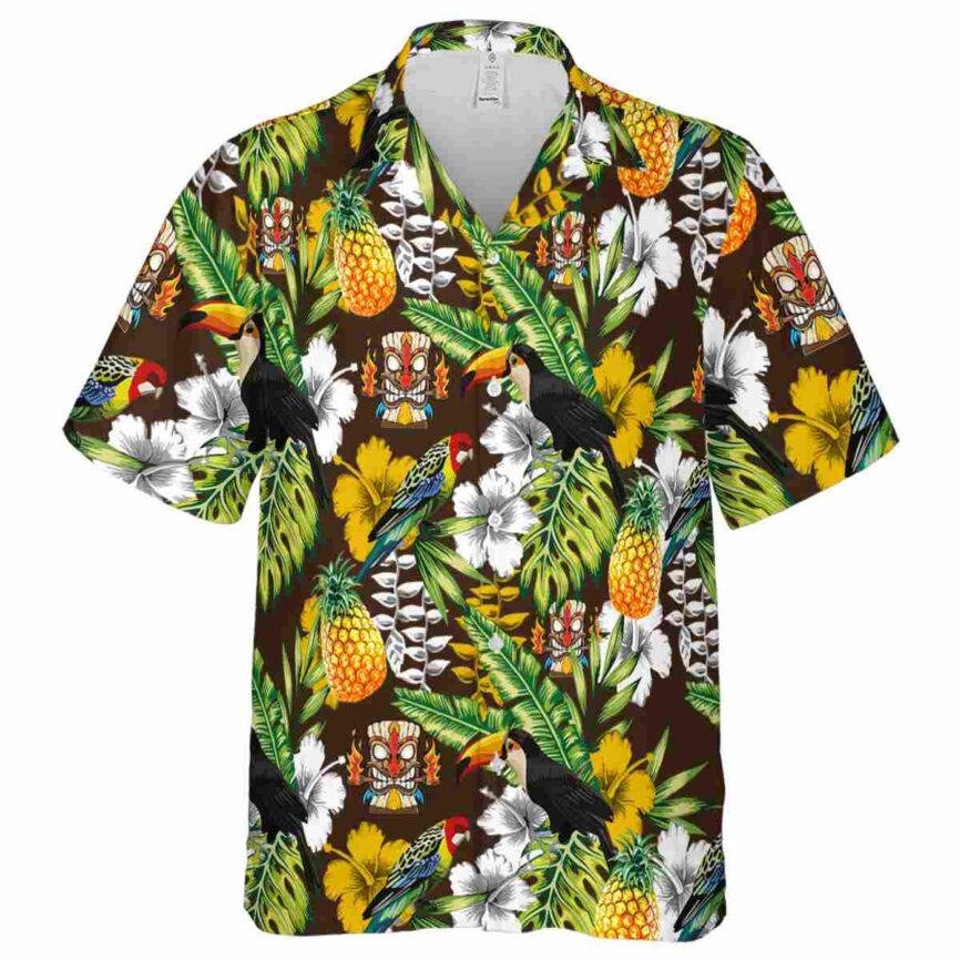 Customized Tiki Toucan Bird Hawaiian Shirt Fashion forward