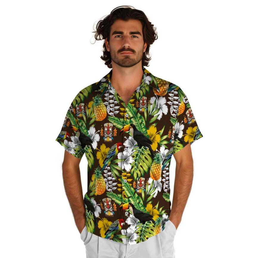 Customized Tiki Toucan Bird Hawaiian Shirt New Arrival