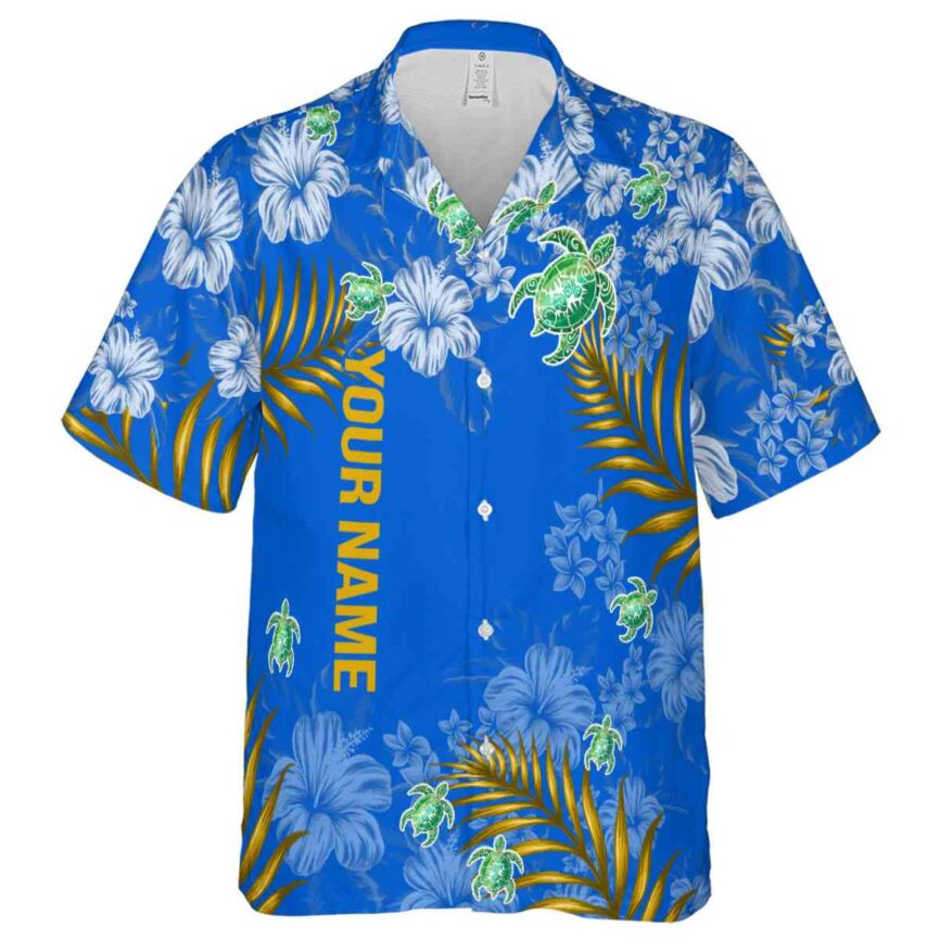 Customized Tribal Hibiscus Pattern Hawaiian Shirt Fashion forward