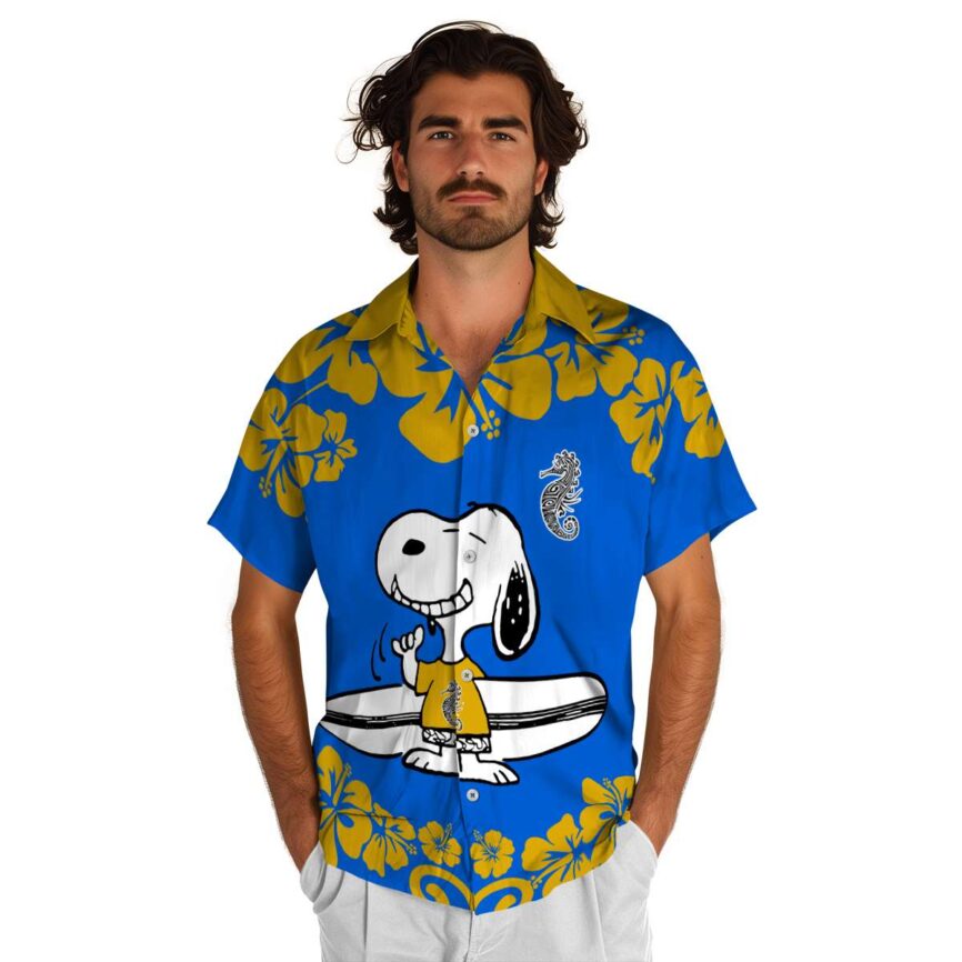 Customized Tribal Surfing Snoopy Hawaiian Shirt New Arrival