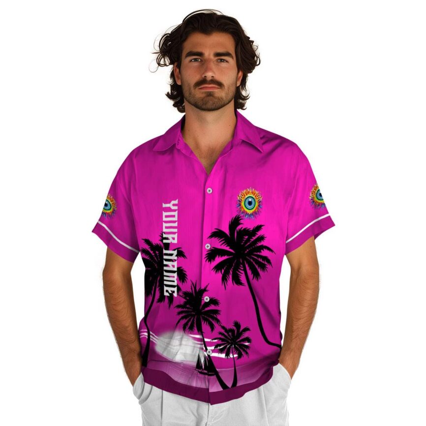 Customized Trippy Ocean Sunset Hawaiian Shirt New Arrival