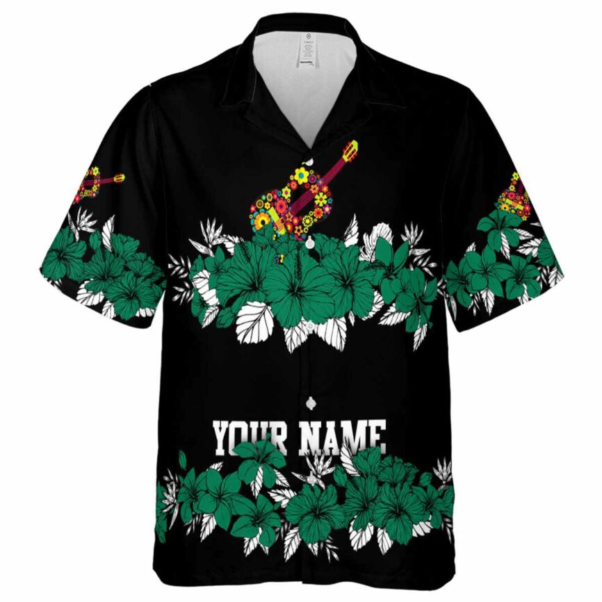 Customized Ukulele Hibiscus Band Hawaiian Shirt Fashion forward