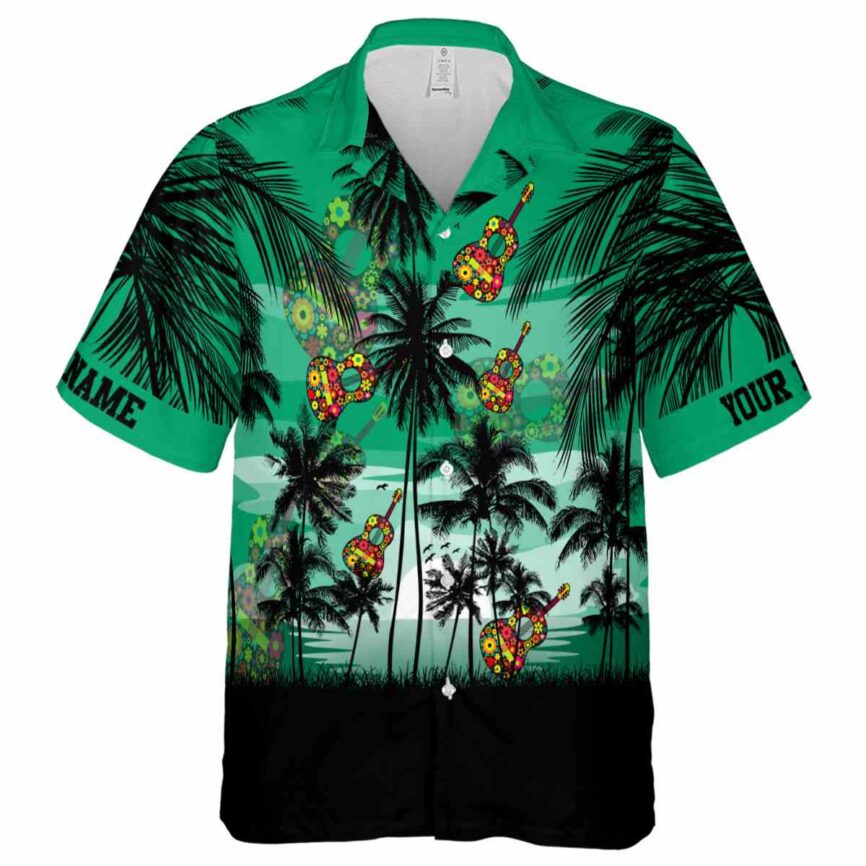 Customized Ukulele Island Scenery Hawaiian Shirt Fashion forward