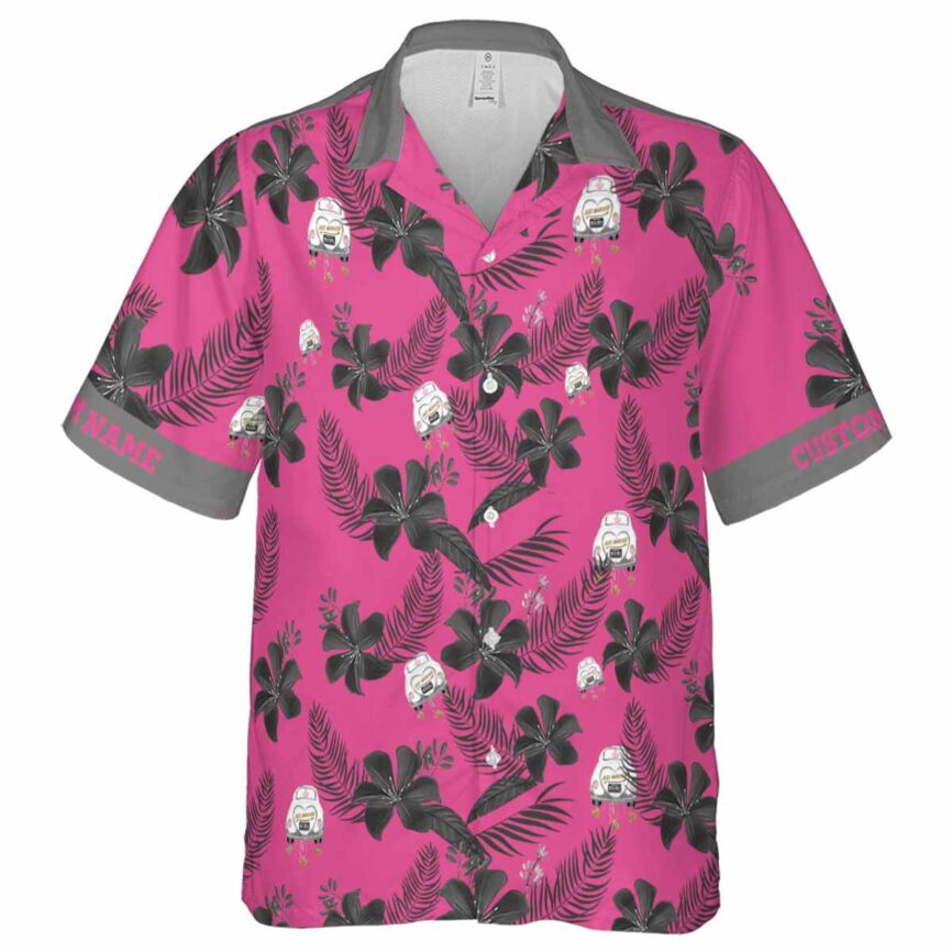 Customized Wedding Tropical Flower Hawaiian Shirt Fashion forward