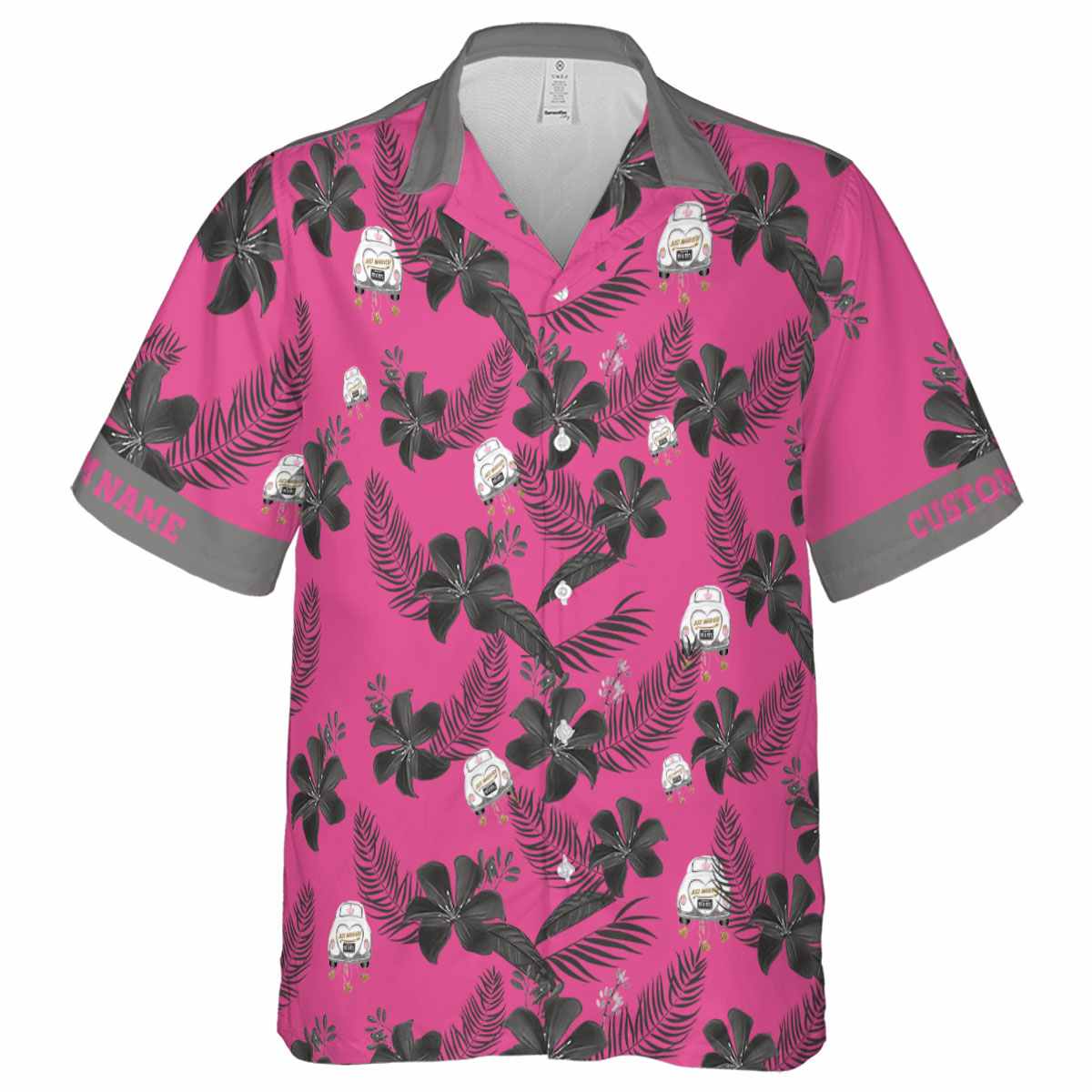 Customized Wedding Tropical Flower Hawaiian Shirt Fashion forward Customized Wedding Tropical Flower Hawaiian Shirt Fashion forward