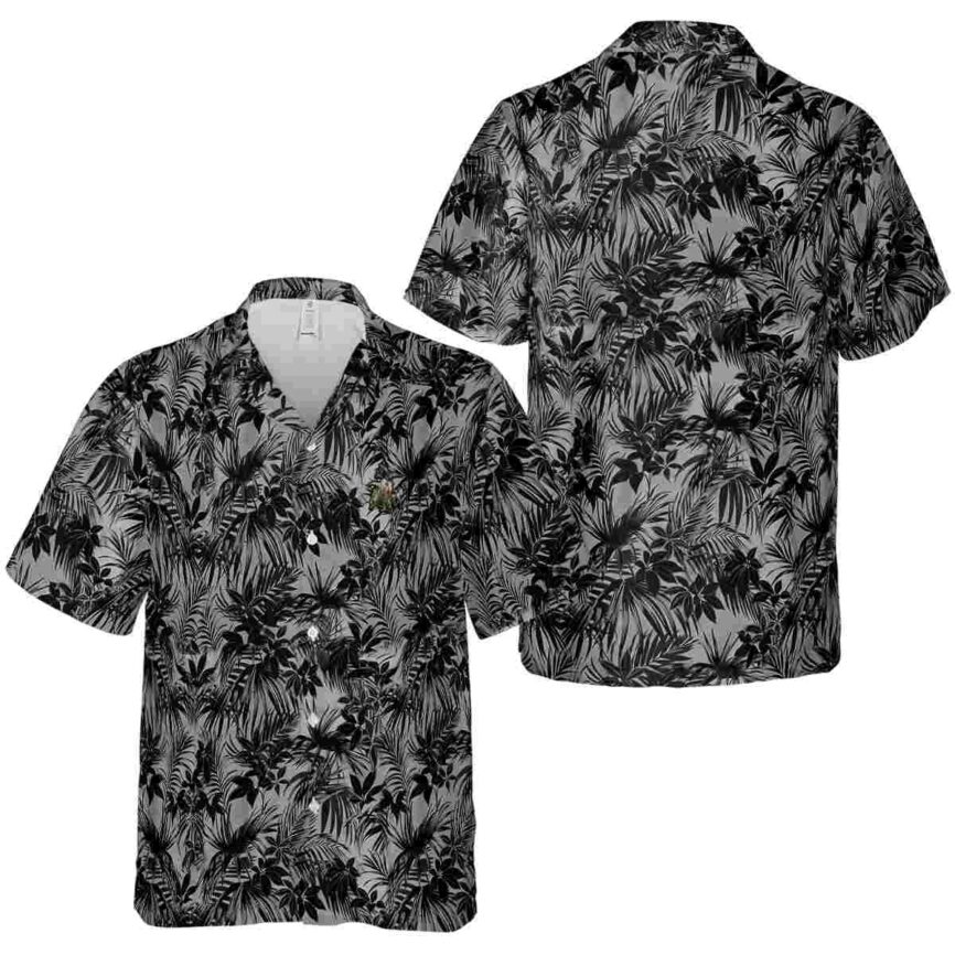 Dinosaur Foliage Print Hawaiian Shirt Premium grade