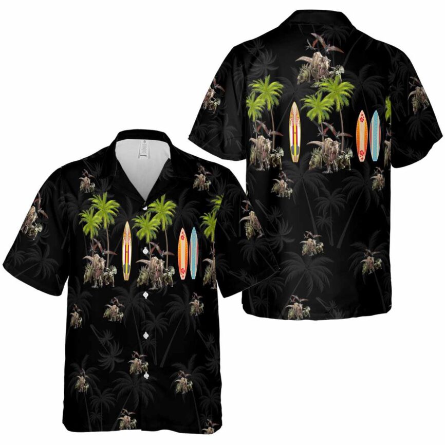 Dinosaur Island Theme Hawaiian Shirt Premium grade