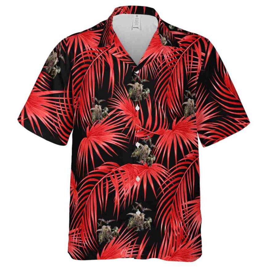 Dinosaur Palm Frond Hawaiian Shirt Fashion forward