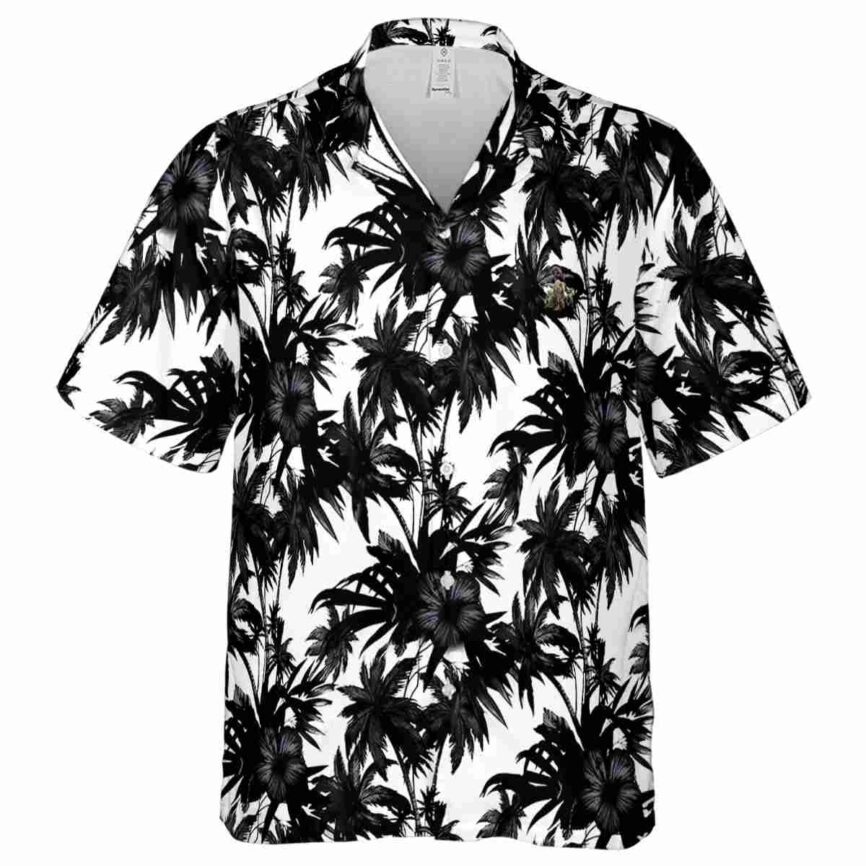 Dinosaur Palm Print Hawaiian Shirt Fashion forward