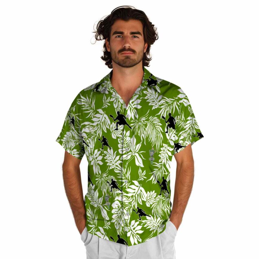 Disc Golf Bold Foliage Hawaiian Shirt New Arrival