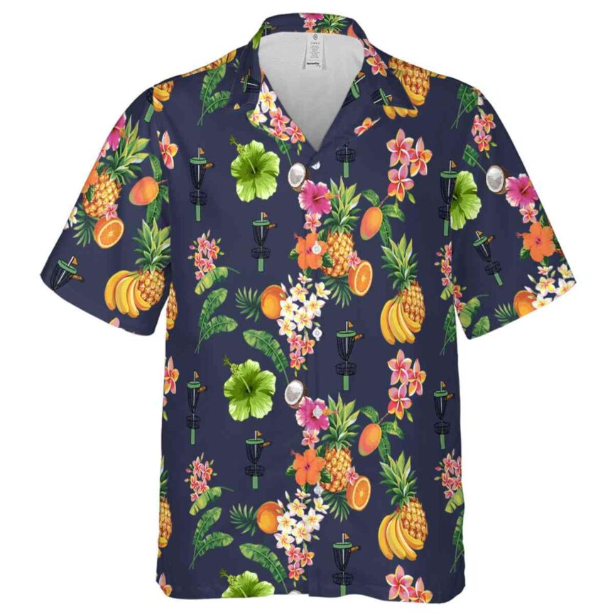 Disc Golf Fruit Pattern Hawaiian Shirt Fashion forward