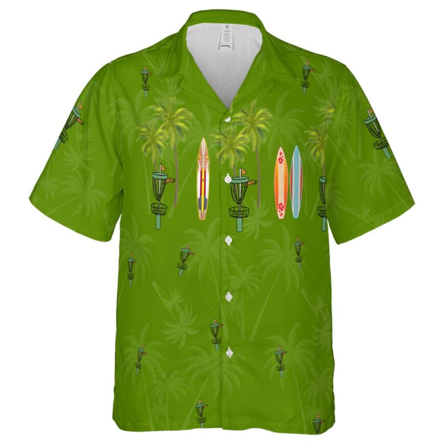 Disc Golf Island Theme Hawaiian Shirt Fashion forward