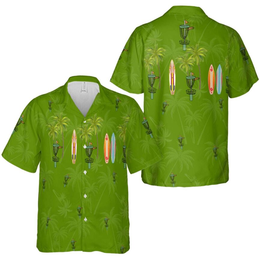 Disc Golf Island Theme Hawaiian Shirt Premium grade