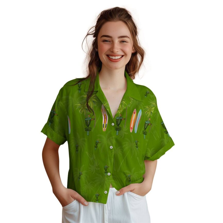 Disc Golf Island Theme Hawaiian Shirt Top rated