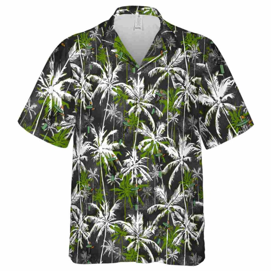 Disc Golf Palm Themed Hawaiian Shirt Fashion forward