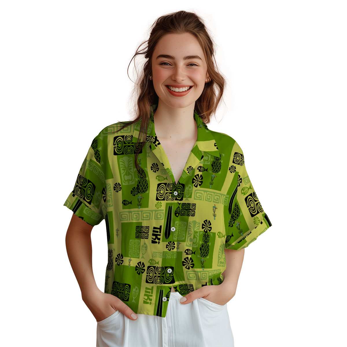 Disc Golf Tiki Motifs Hawaiian Shirt Top rated Disc Golf Tiki Motifs Hawaiian Shirt Top rated
