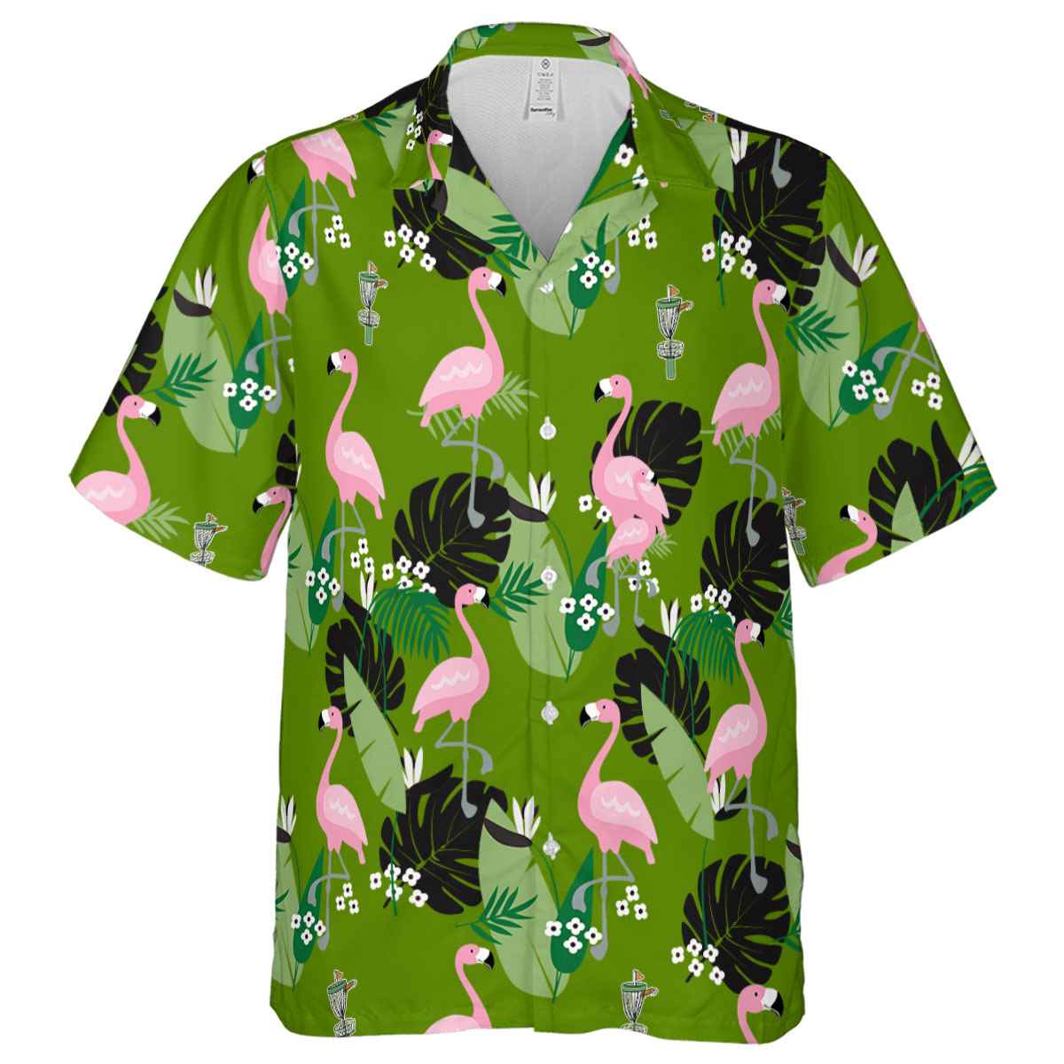 Disc Golf Tropical Flamingo Hawaiian Shirt Fashion forward Disc Golf Tropical Flamingo Hawaiian Shirt Fashion forward