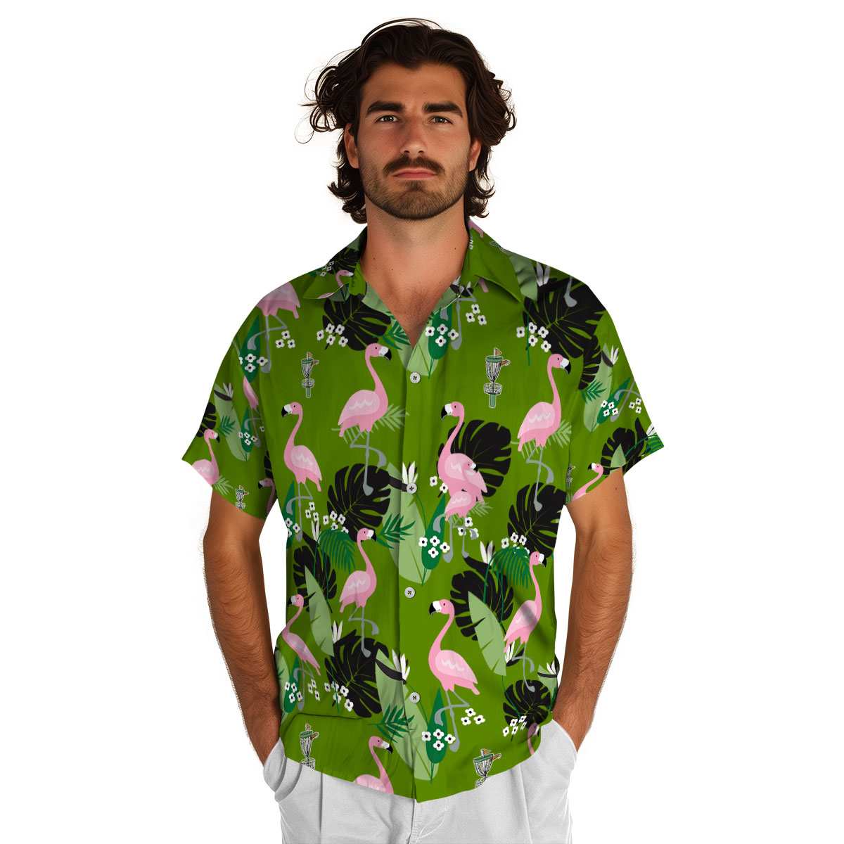 Disc Golf Tropical Flamingo Hawaiian Shirt New Arrival Disc Golf Tropical Flamingo Hawaiian Shirt New Arrival