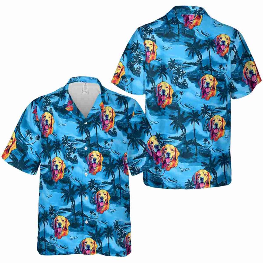 Dog Island Beach Hawaiian Shirt Premium grade