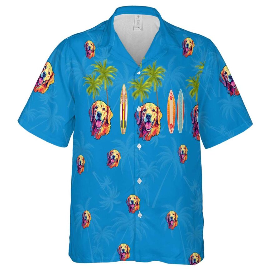 Dog Island Theme Hawaiian Shirt Fashion forward