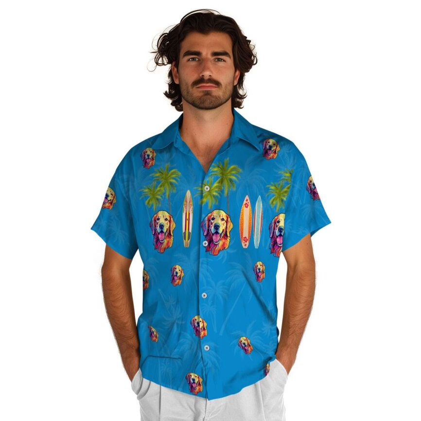 Dog Island Theme Hawaiian Shirt New Arrival