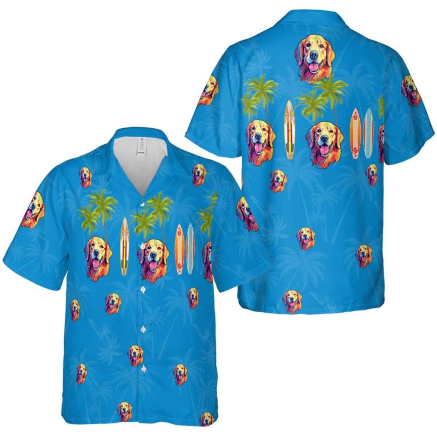 Dog Island Theme Hawaiian Shirt Premium grade