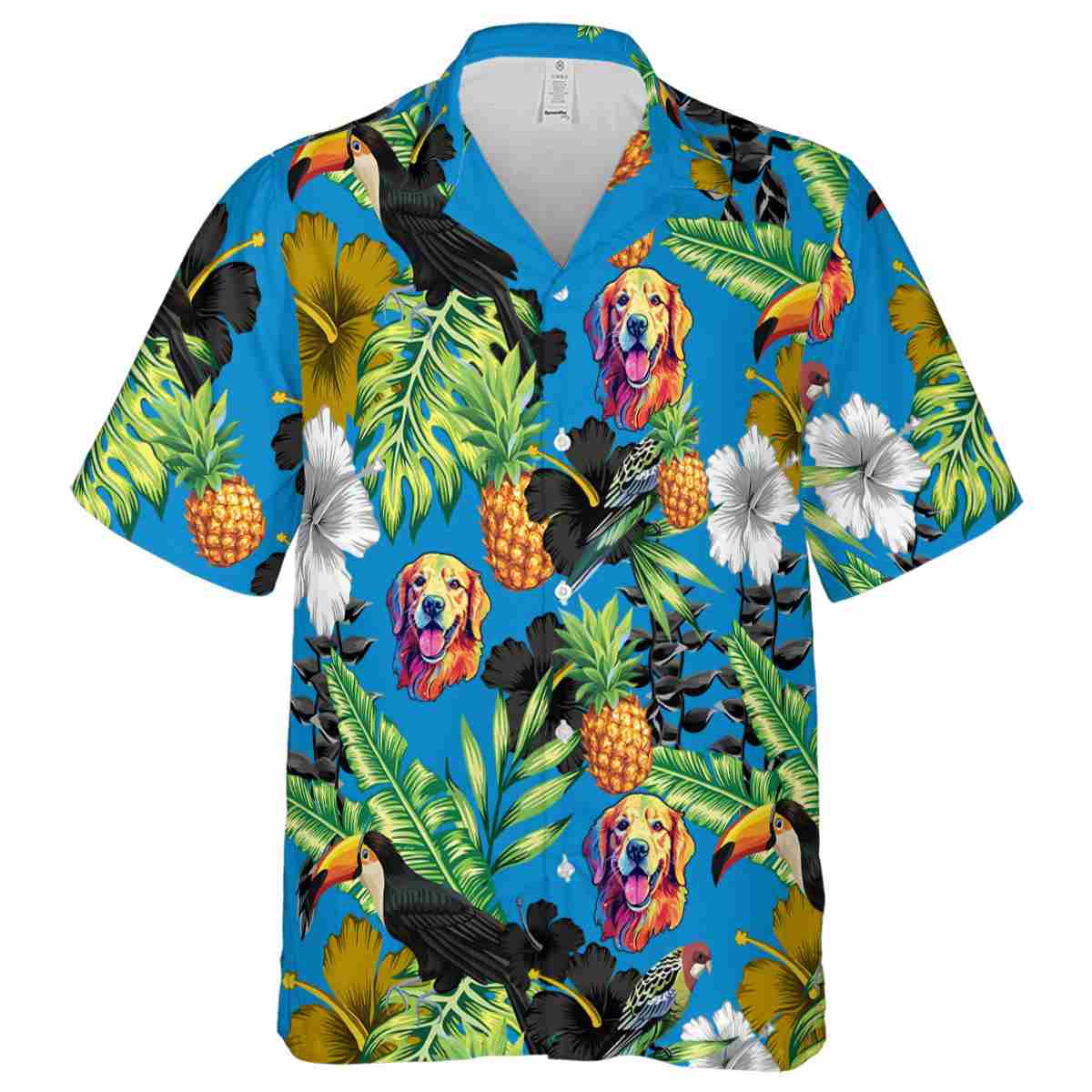 Dog Leafy Toucan Hawaiian Shirt Fashion forward Dog Leafy Toucan Hawaiian Shirt Fashion forward