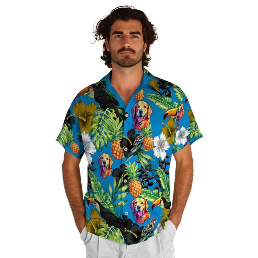 Dog Leafy Toucan Hawaiian Shirt New Arrival