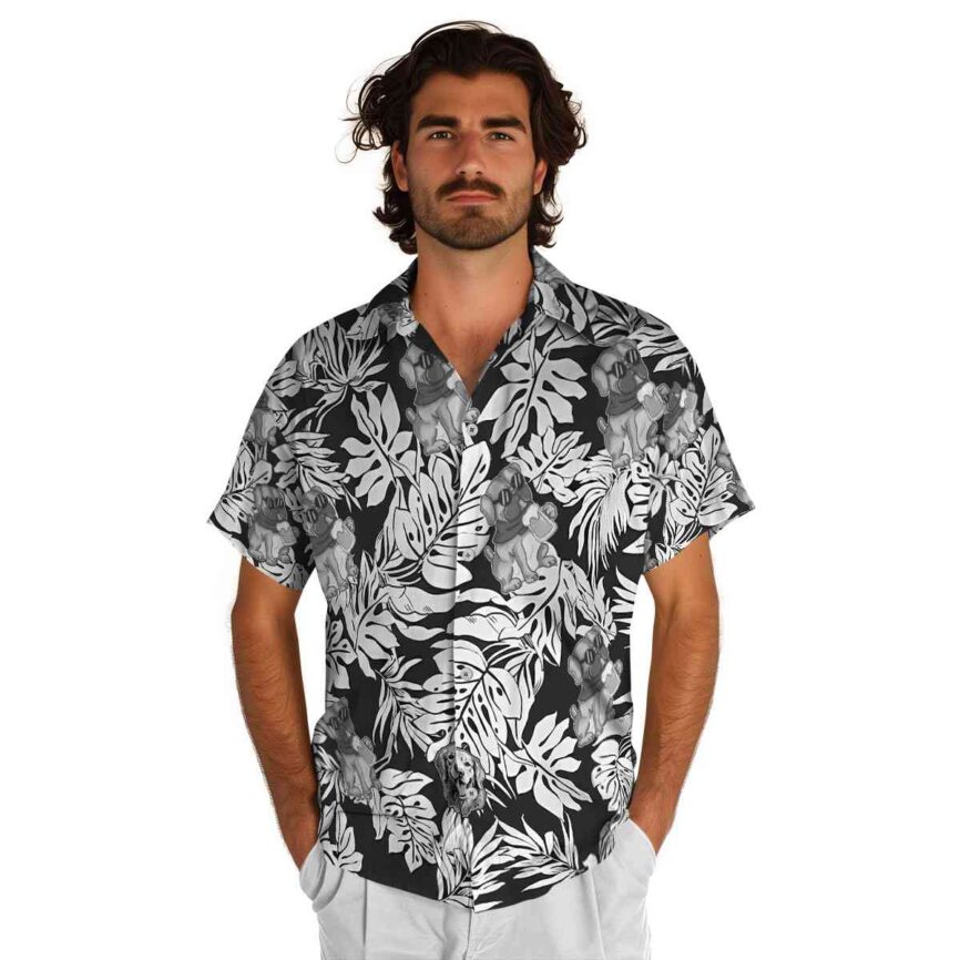 Dog Monstera Foliage Hawaiian Shirt New Arrival