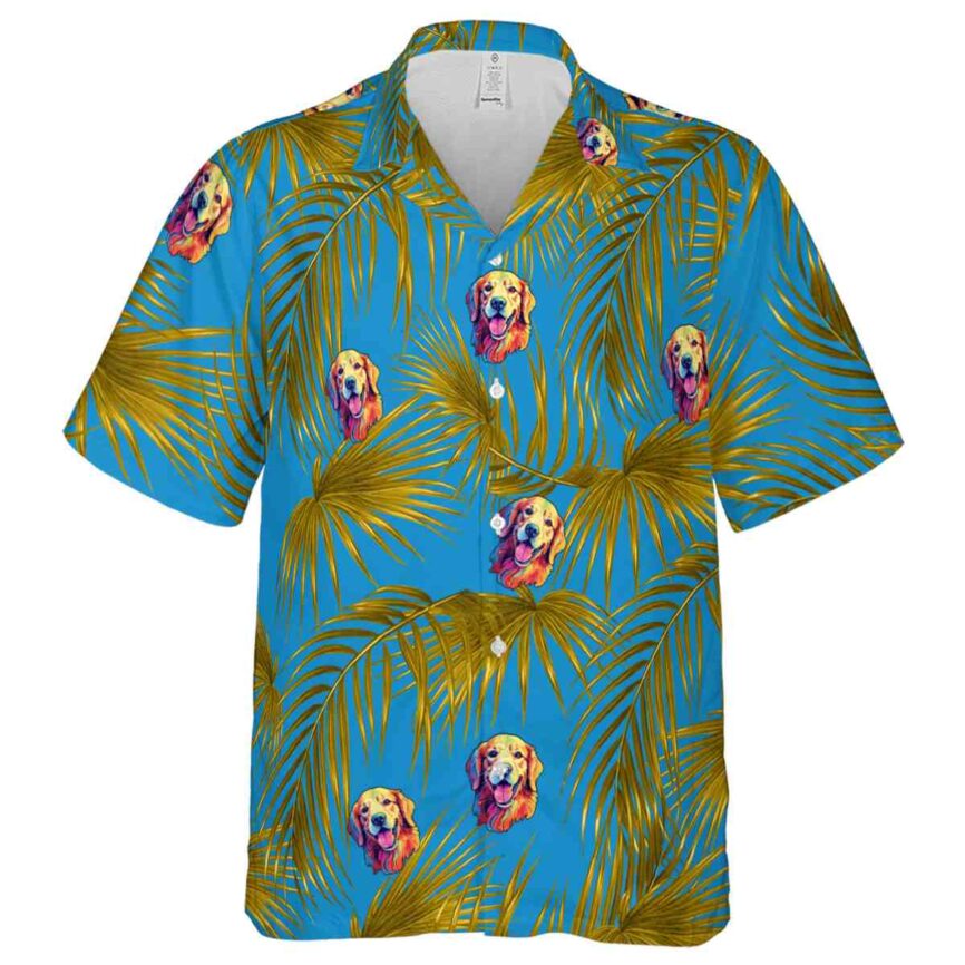 Dog Palm Frond Hawaiian Shirt Fashion forward