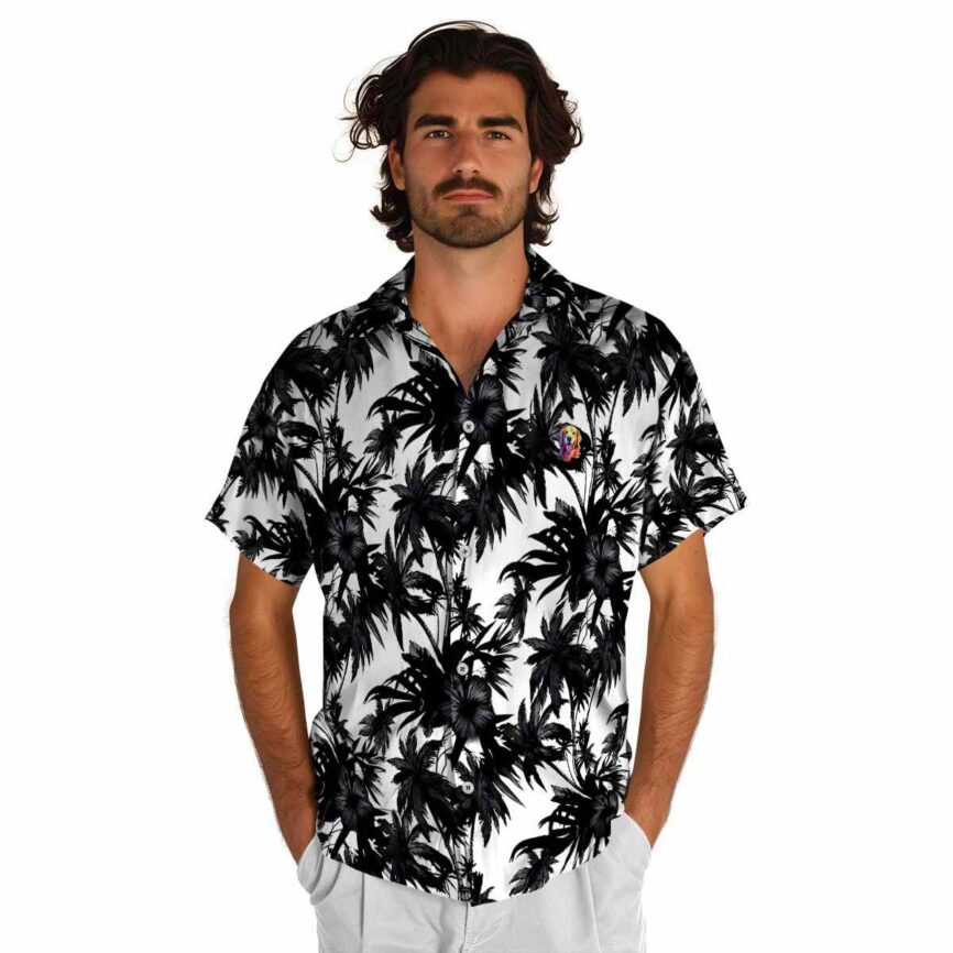 Dog Palm Print Hawaiian Shirt New Arrival