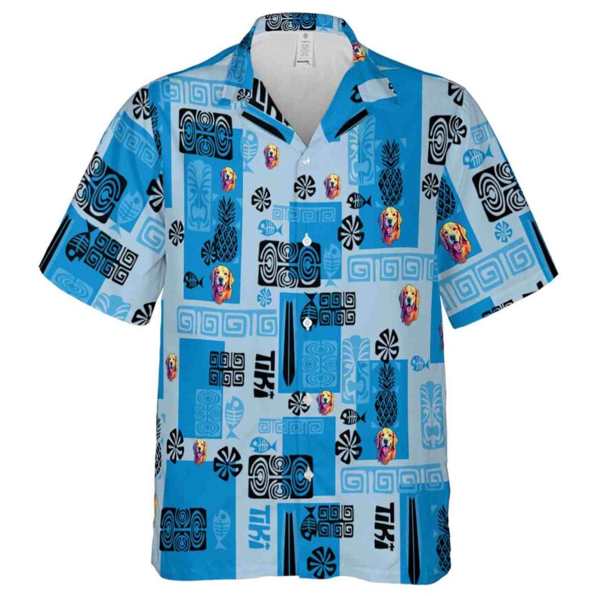 Dog Tiki Motifs Hawaiian Shirt Fashion forward