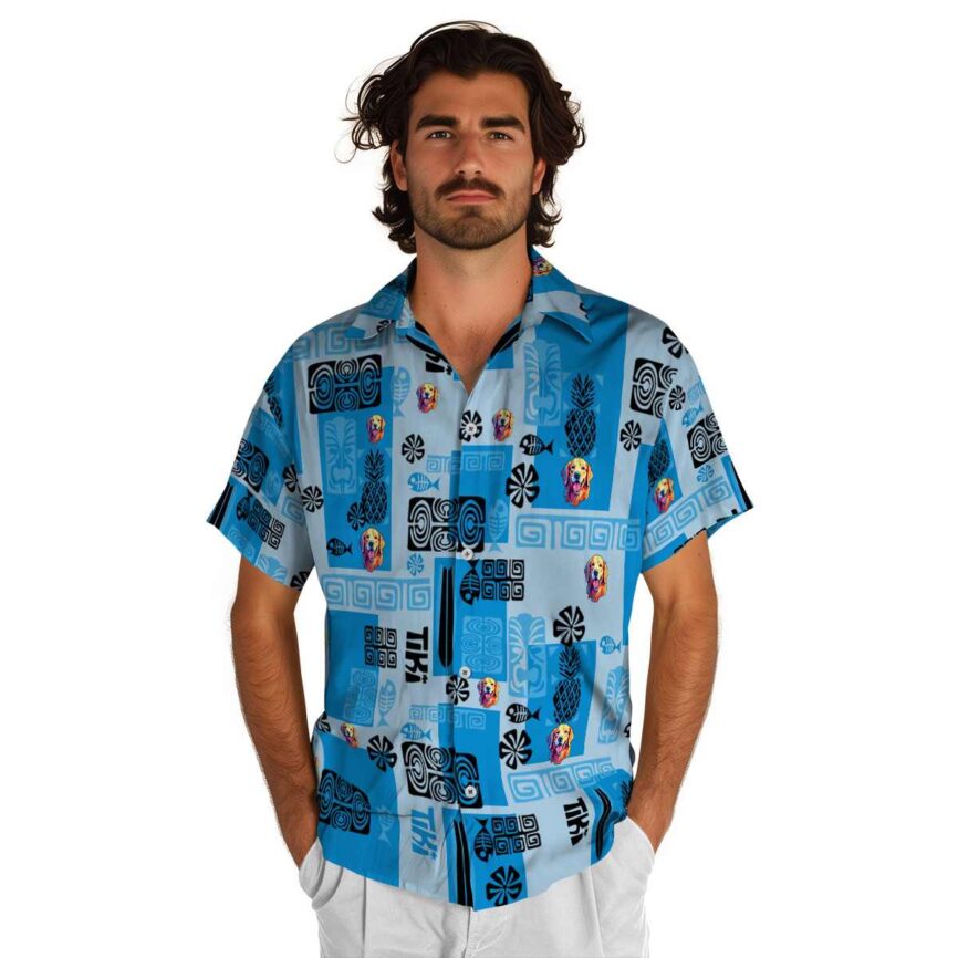 Dog Tiki Motifs Hawaiian Shirt New Arrival