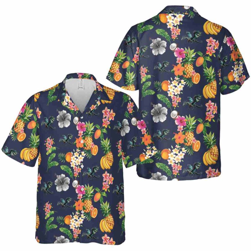 Dragon Fruit Pattern Hawaiian Shirt Premium grade