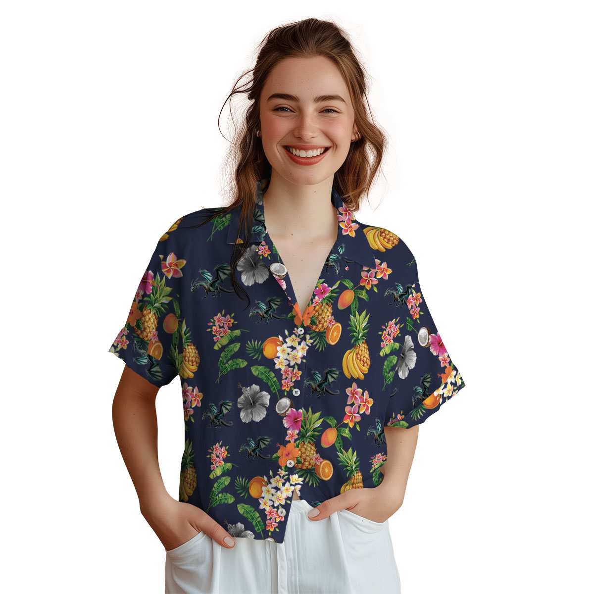 Dragon Fruit Pattern Hawaiian Shirt Top rated Dragon Fruit Pattern Hawaiian Shirt Top rated