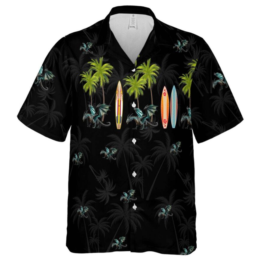 Dragon Island Theme Hawaiian Shirt Fashion forward