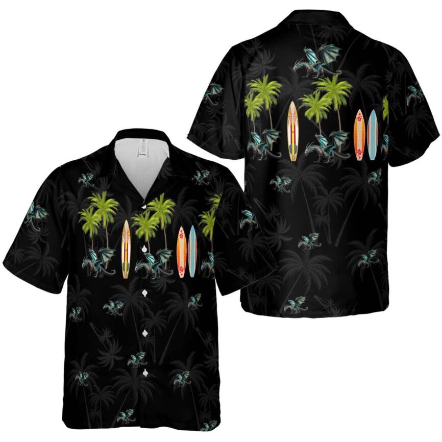 Dragon Island Theme Hawaiian Shirt Premium grade