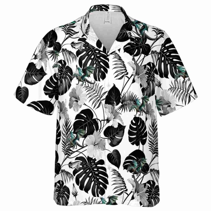 Dragon Leaf Pattern Hawaiian Shirt Fashion forward