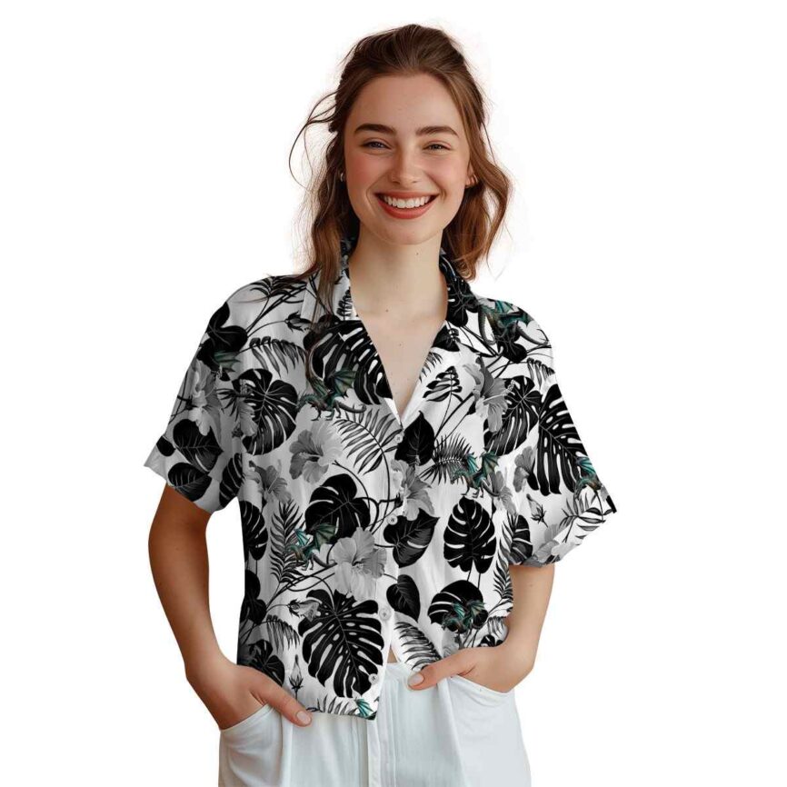 Dragon Leaf Pattern Hawaiian Shirt Top rated