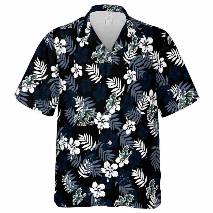 Dragon Leafy Hibiscus Hawaiian Shirt Fashion forward