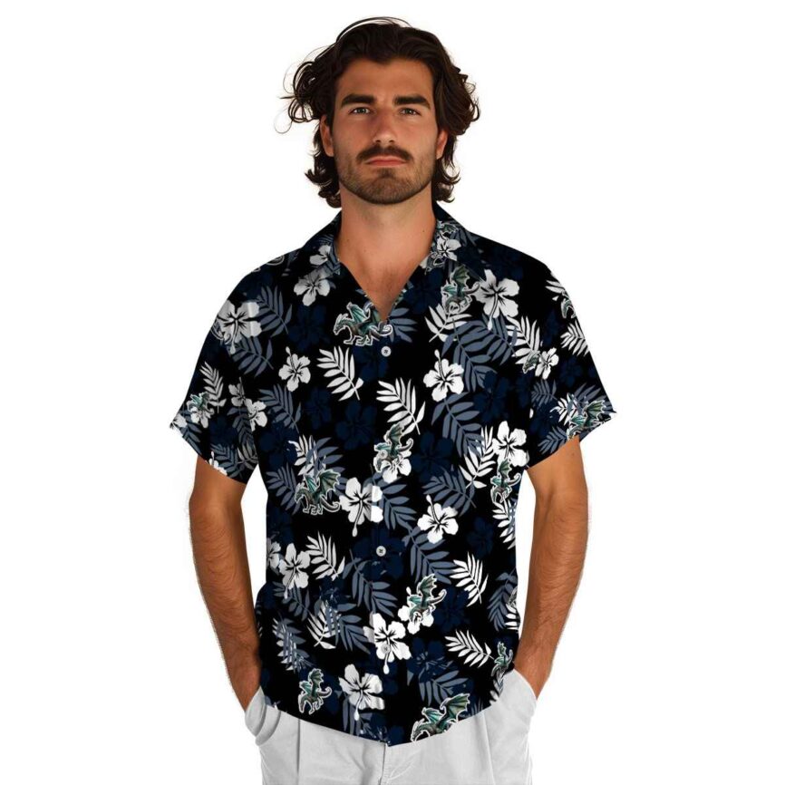 Dragon Leafy Hibiscus Hawaiian Shirt New Arrival