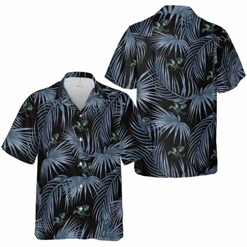 Dragon Palm Frond Hawaiian Shirt Premium grade