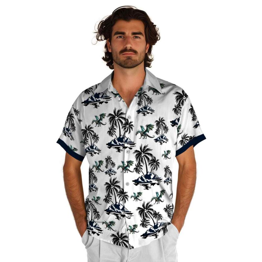Dragon Palm Island Graphic Hawaiian Shirt New Arrival