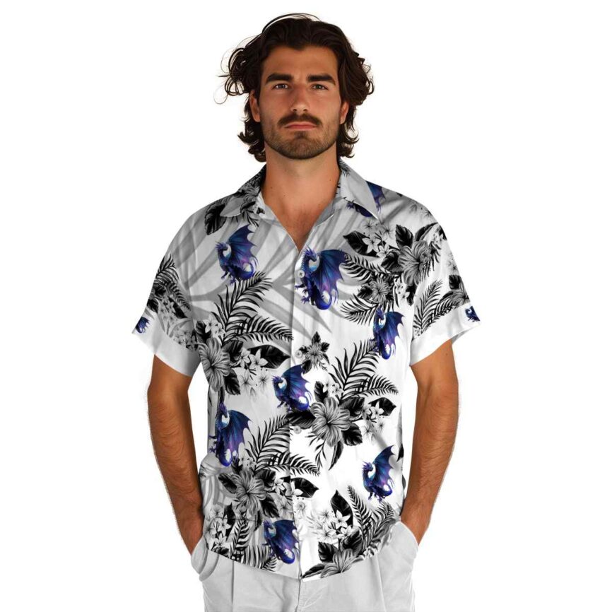 Dragon Tropical Blossom Hawaiian Shirt New Arrival