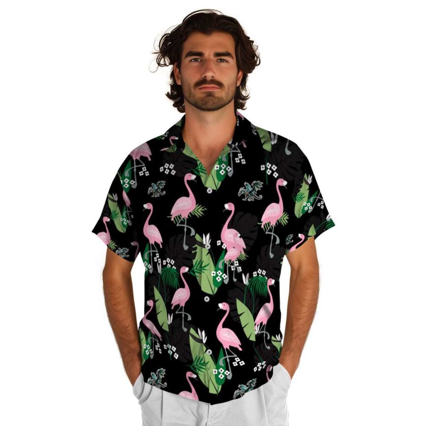 Dragon Tropical Flamingo Hawaiian Shirt New Arrival