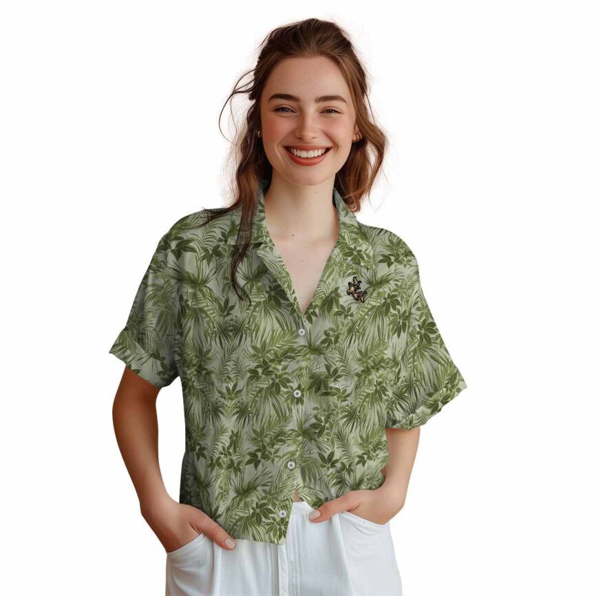 Duck Foliage Print Hawaiian Shirt Top rated