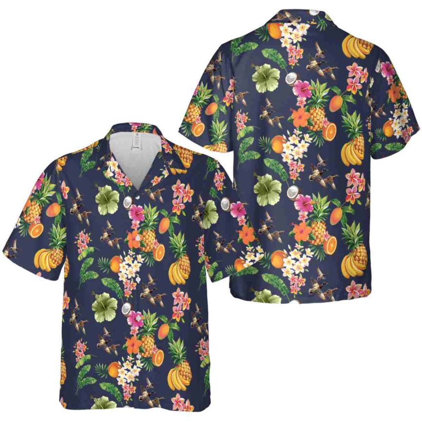 Duck Fruit Pattern Hawaiian Shirt Premium grade