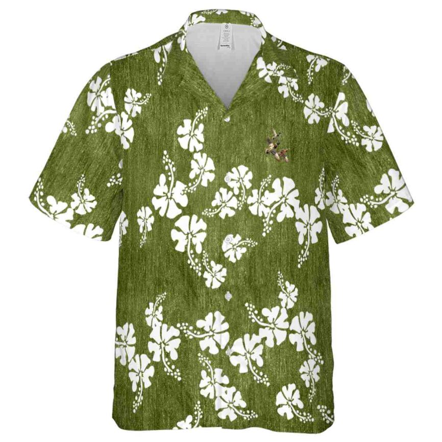 Duck Hibiscus Blossom Hawaiian Shirt Fashion forward