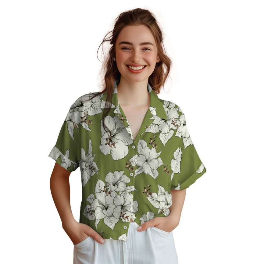 Duck Hibiscus Flower Hawaiian Shirt Top rated